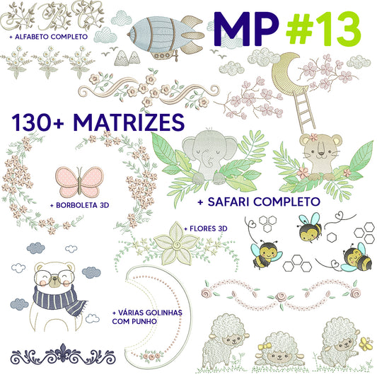 Coleção: MP#13 (130 matrizes)