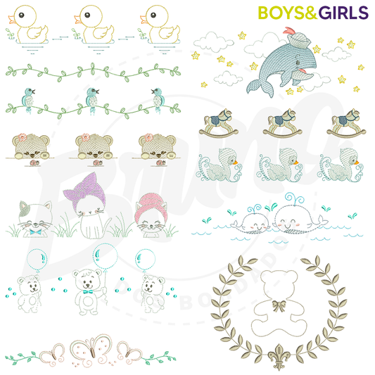 Seleção de Matrizes: BOYS&GIRLS (198 matrizes)