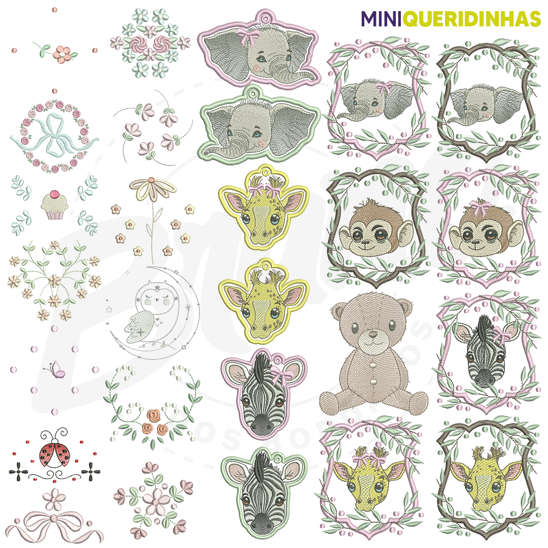 Mini Queridinhas #1 (316 matrizes 10x10 + 18 brindes)