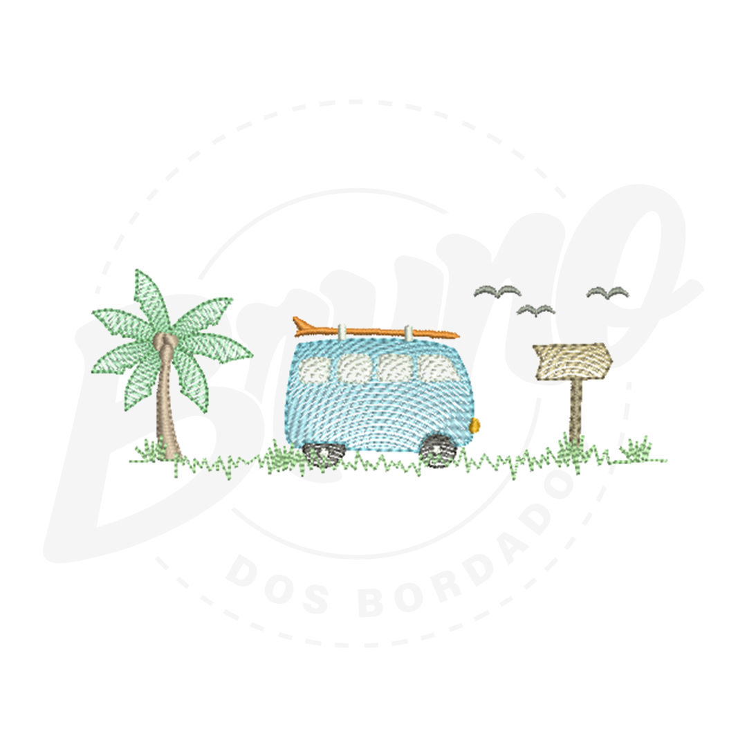 CG06M002 - Kombi na praia