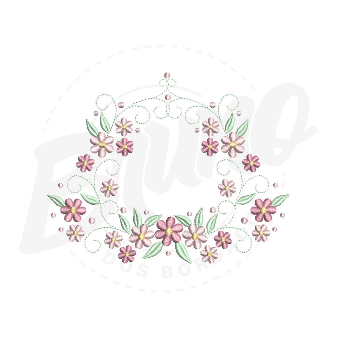 CG18M013 - Moldura floral