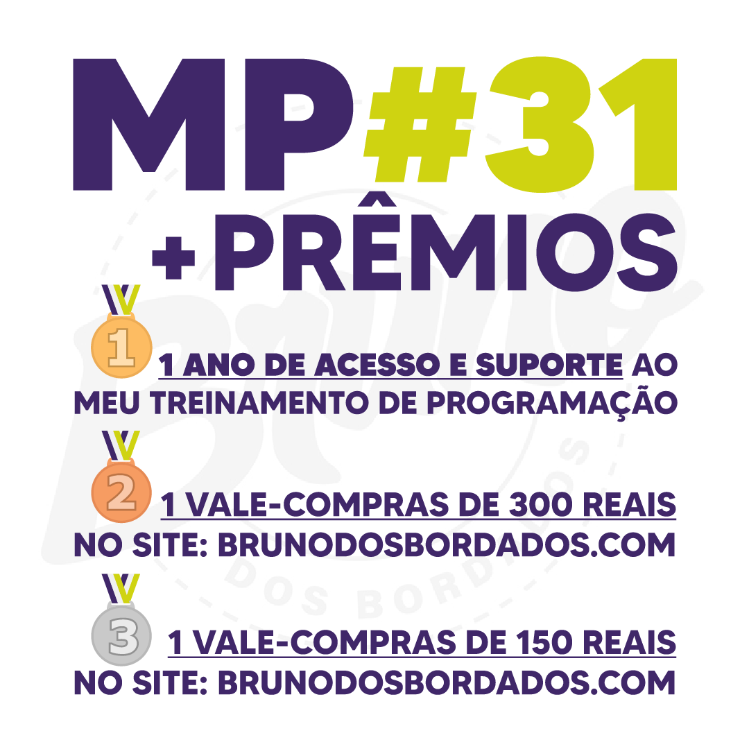 Coleção MP#31 + Prêmios