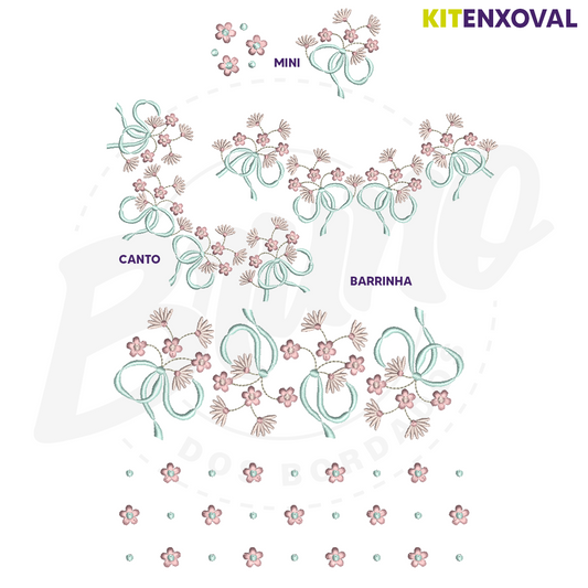 Kit Enxoval #3 - Floral