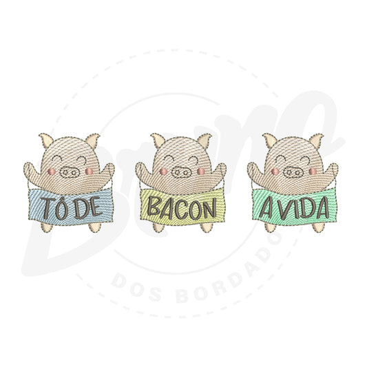 SMG01M020 - Tô de bacon a vida