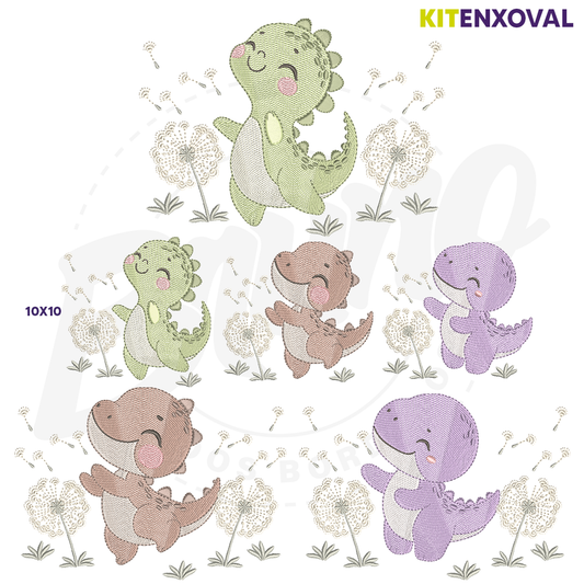 Kit Enxoval #134 - Dinossauro