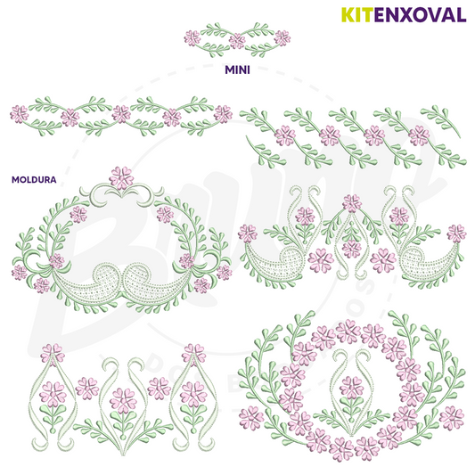 Kit Enxoval #30 - Floral