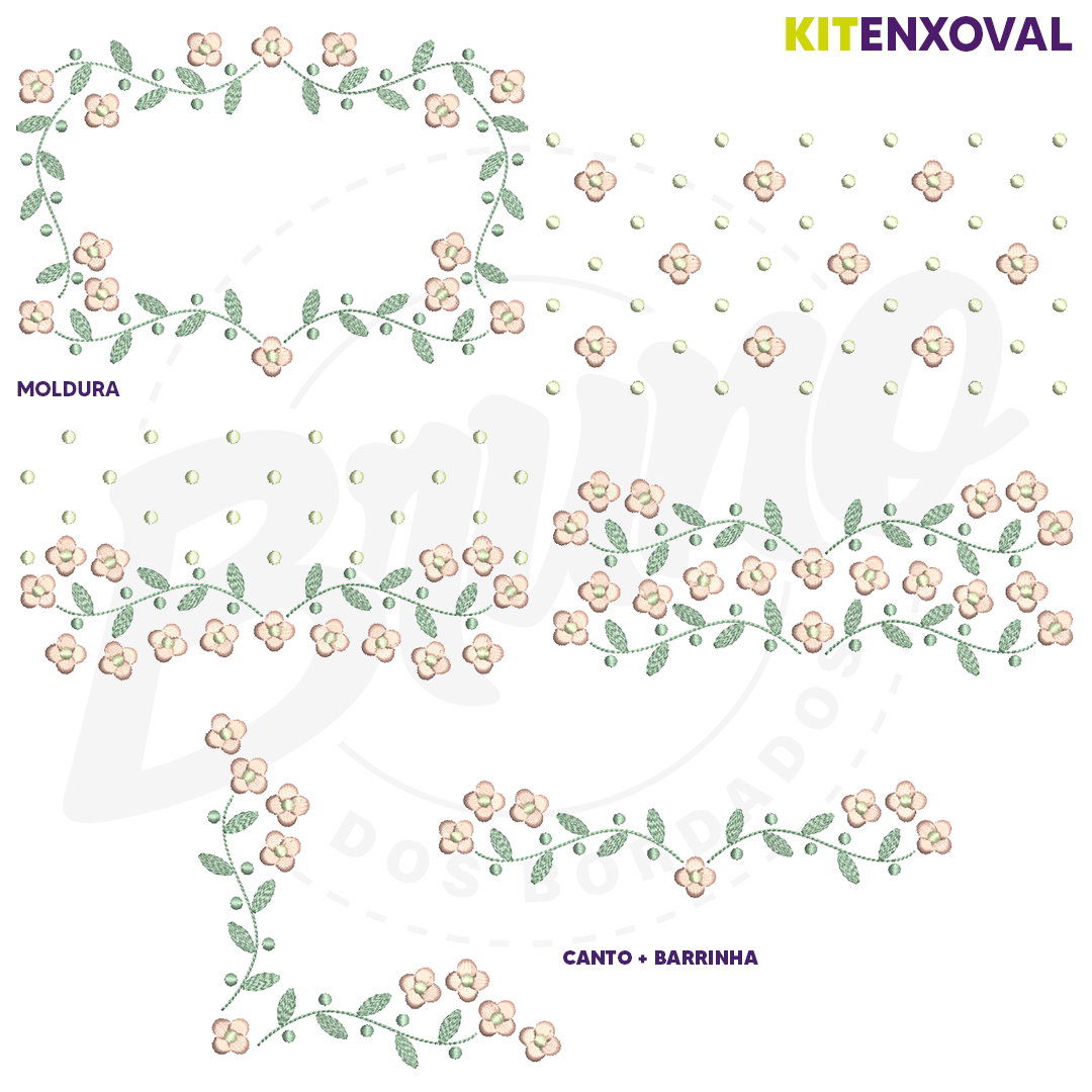 Kit Enxoval #27 - Flores