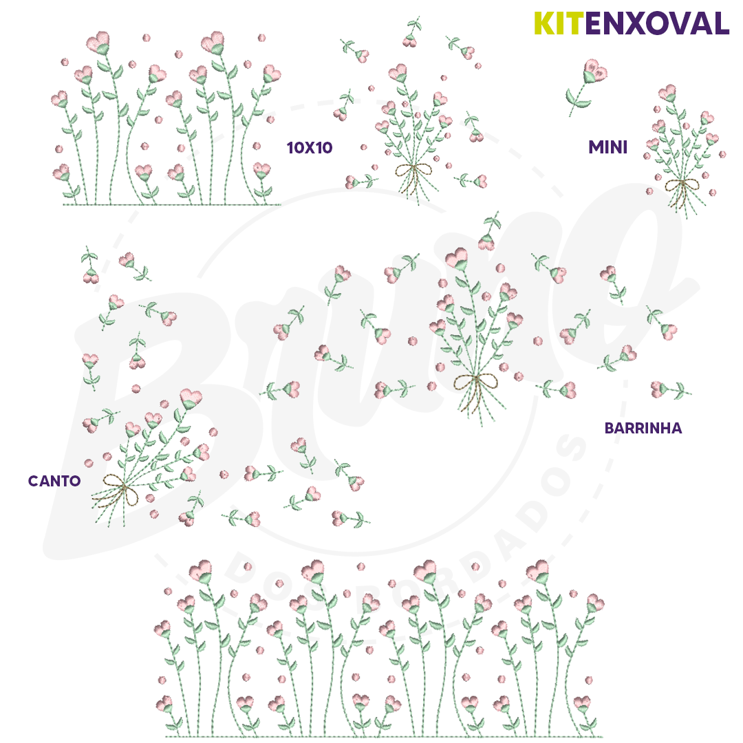 Kit Enxoval #13 - Tulipa