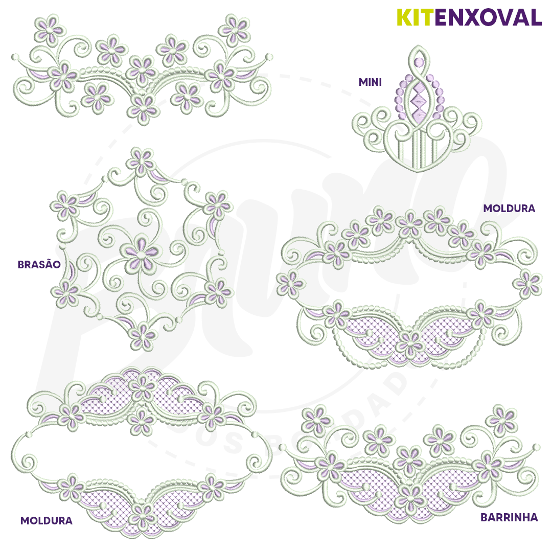 Kit Enxoval #38 - Floral