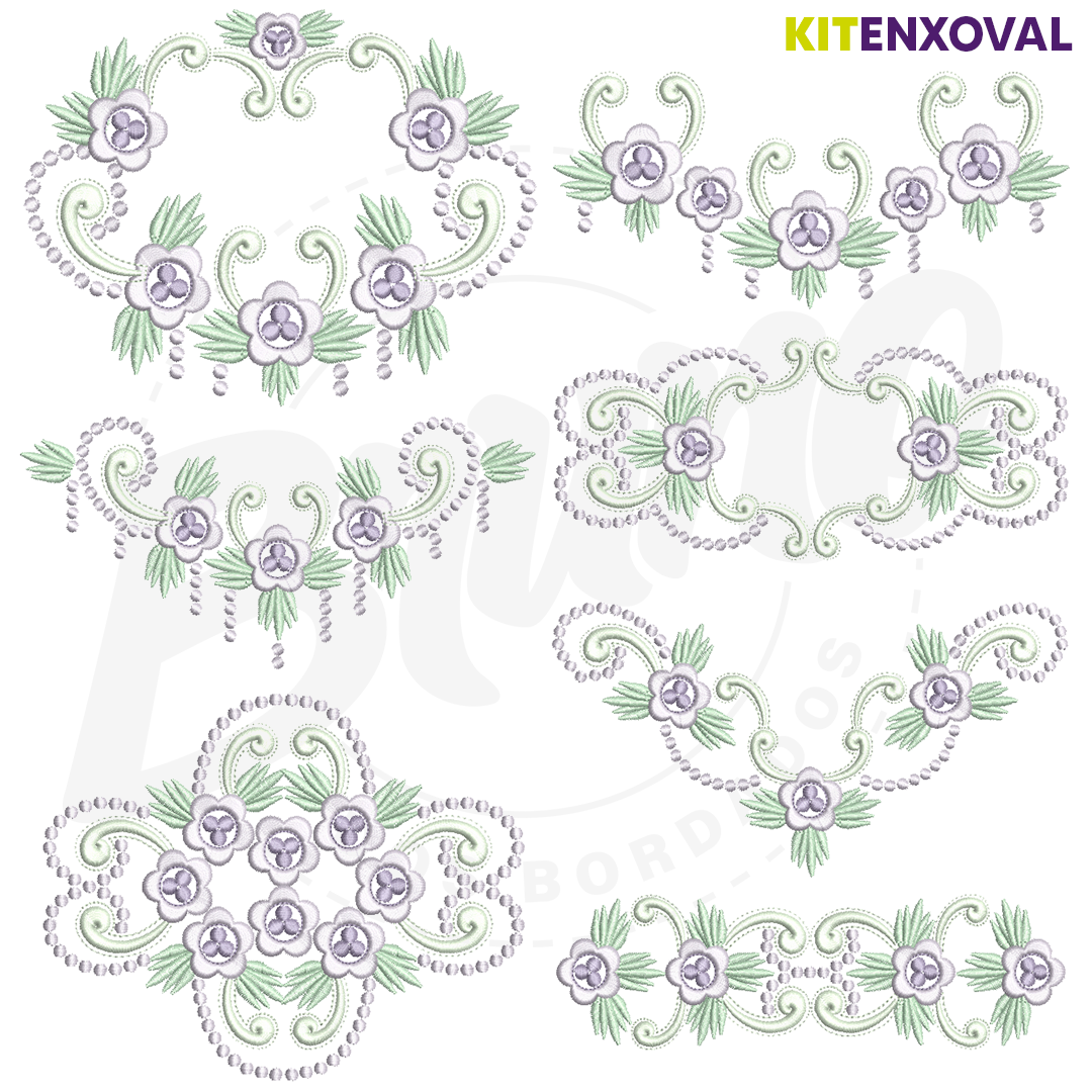 Kit Enxoval #31 - Floral