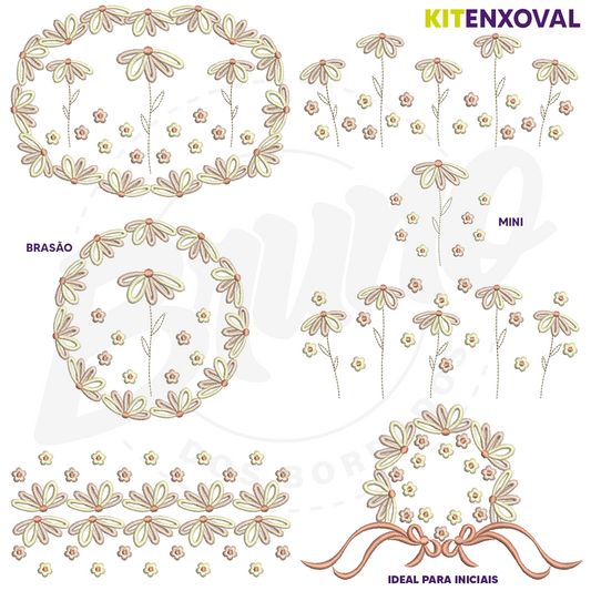 Kit Enxoval #33 - Flores