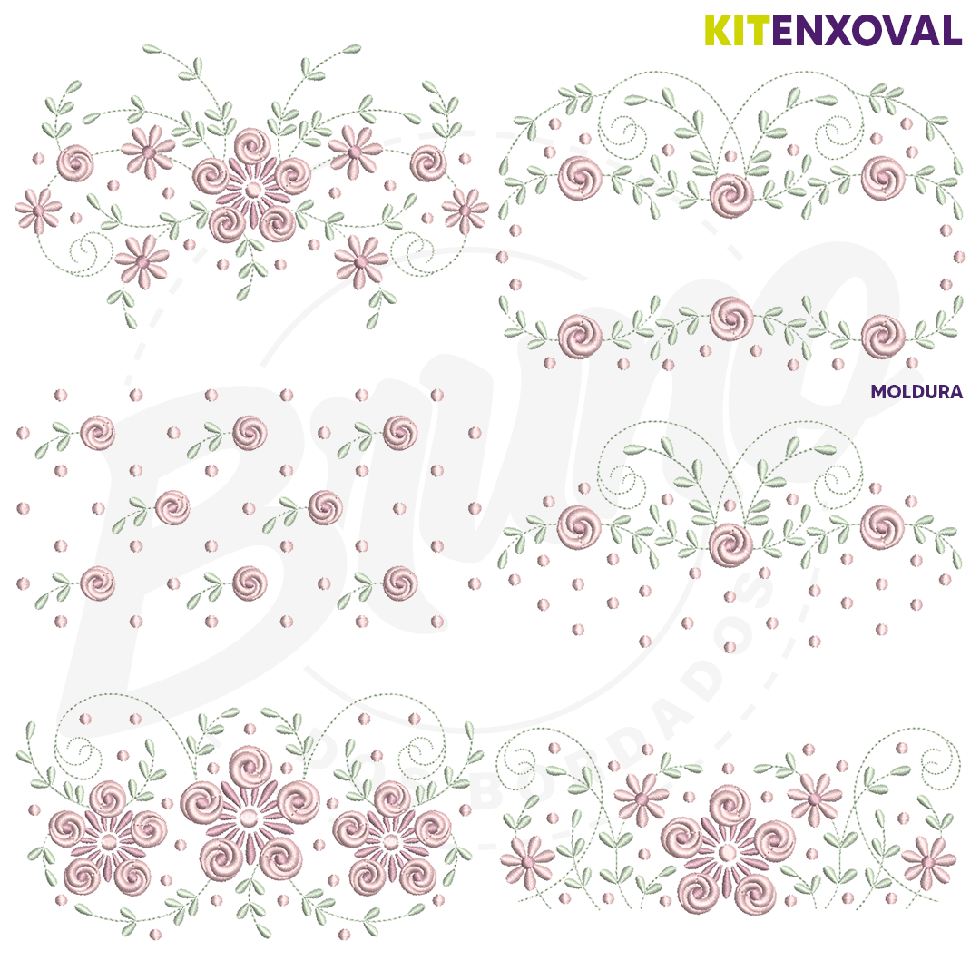 Kit Enxoval #35 - Rococó