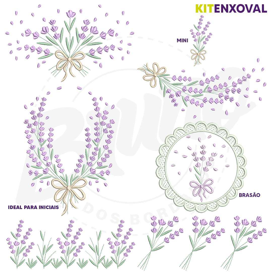 Kit Enxoval #36 - Lavanda