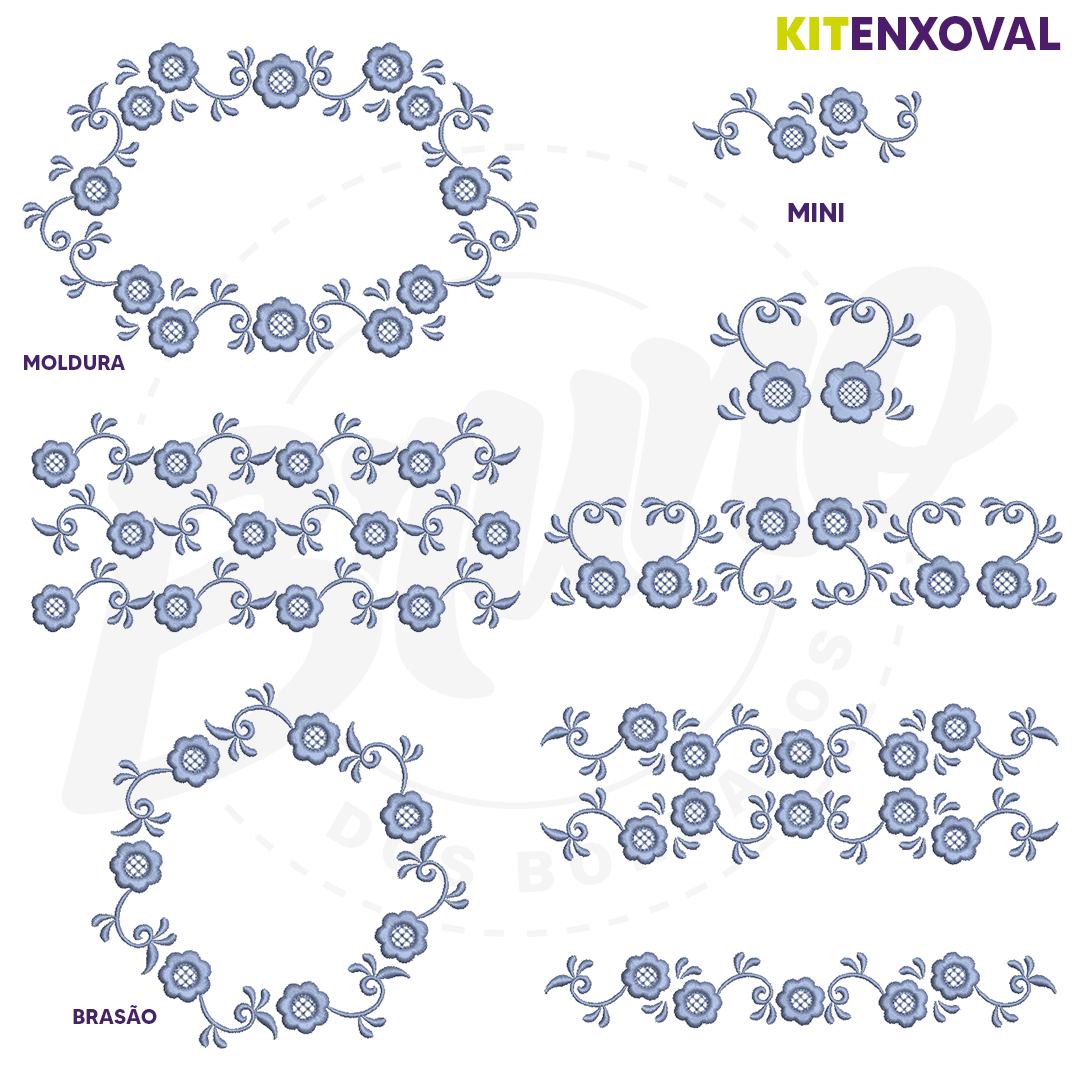 Kit Enxoval #28 - Floral