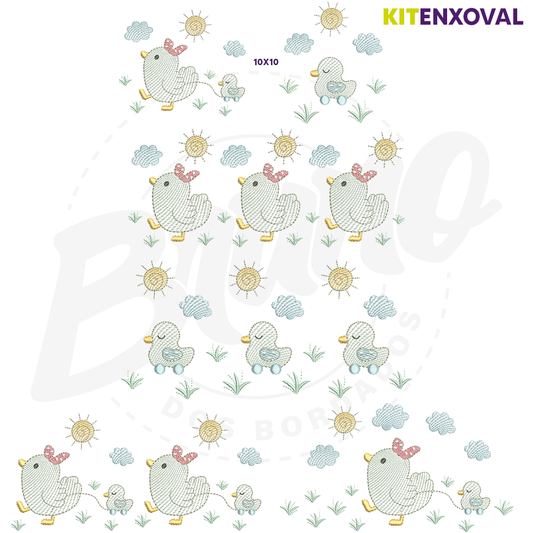 Kit Enxoval #62 - Patinho