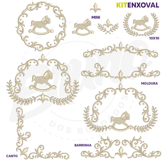 Kit Enxoval #14 - Cavalinho