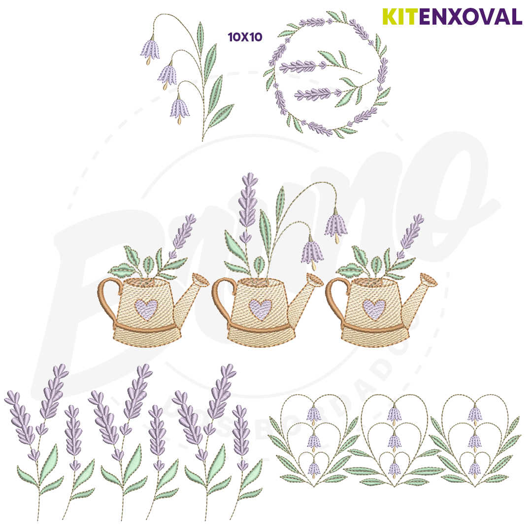 Kit Enxoval #112 - Regador de lavanda