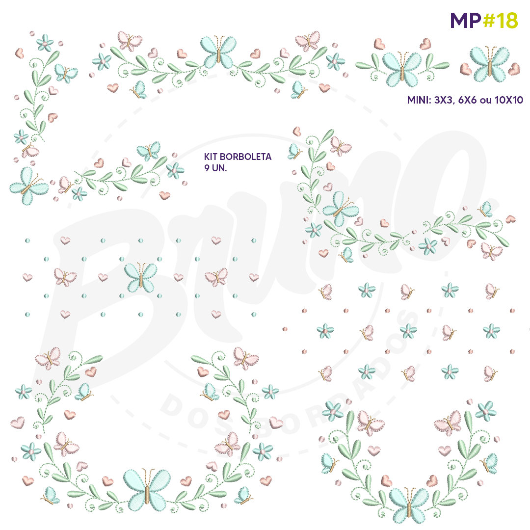 Coleção: MP#18 (200 matrizes)